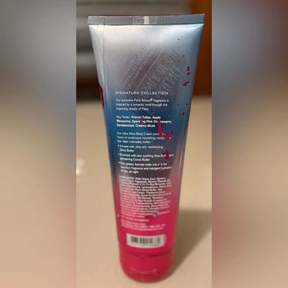 Bath & Body Works Signature Collection Paris Amour Ultra Shea Body Cream